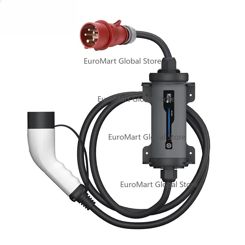 Type 2 Portable Ev Charger 11Kw Cee - Carregador Portátil de Carro Elétrico Tipo
