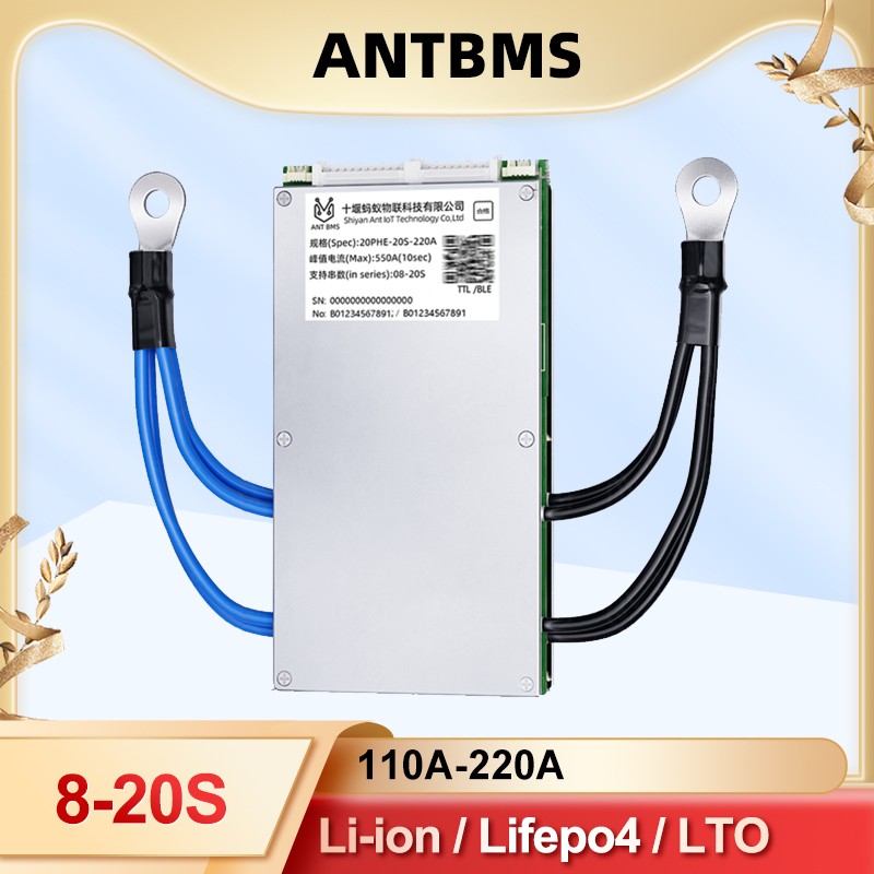 Smart Bms 24S 200A Bluetooth Lifepo4 - ANT Smart BMS 8S-20S com WiFi