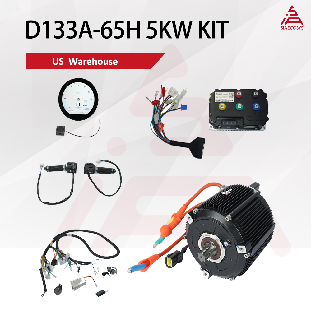 Mid Drive Motor Kit 72V 5000W - Kit de Motor Elétrico para Motocicleta