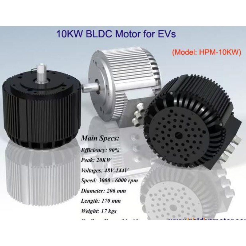 Motor BLDC10KW 10kW Refrigerad - Water Cooled Bldc Motor 10Kw avaliação e preço