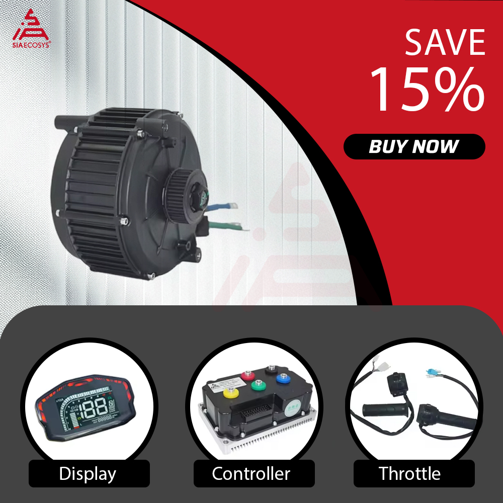 Kit de Motor de Tração Central - Mid Drive Motor Kit 72V 5000W avaliação e preço