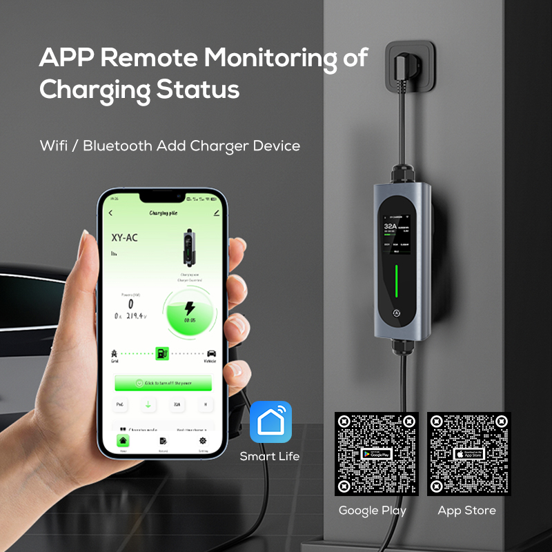 Carregador Portátil Ovrod para - Type 2 Portable Ev Charger 11Kw Cee avaliação e preço