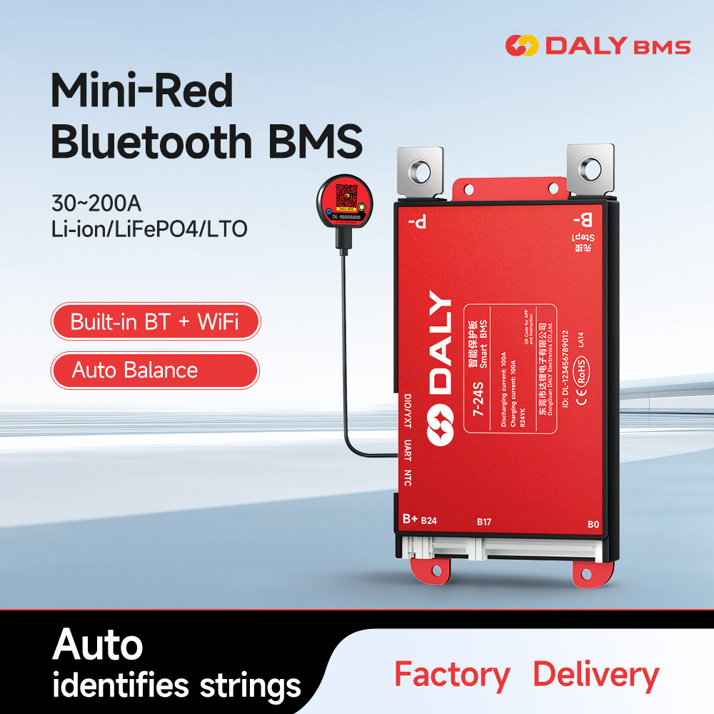 Daly Smart BMS 30A 40A 60A 80A - Smart Bms 24S 200A Bluetooth Lifepo4 avaliação e preço